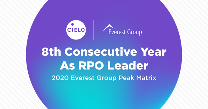 Cielo Named a Recruitment Process Outsourcing Leader in Everest Group’s 2020 RPO PEAK Matrix Assessment for Eighth Consecutive Year