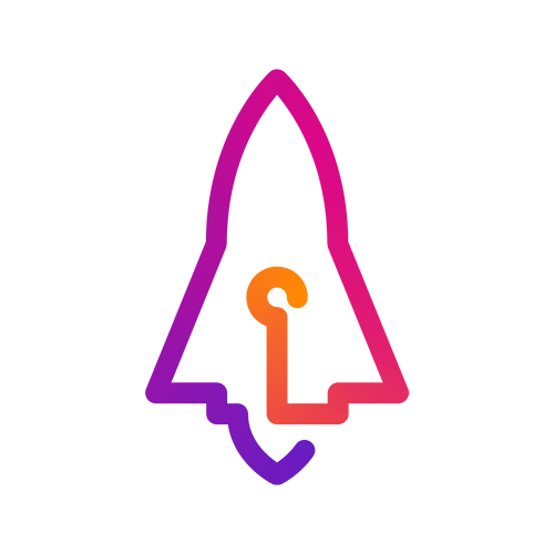 Rocket ship icon