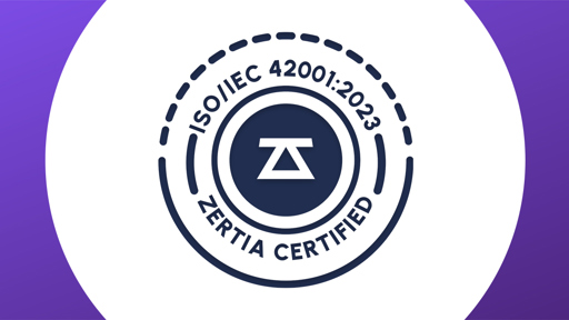 ISO/IEC 42001:2023 Zertia Certified