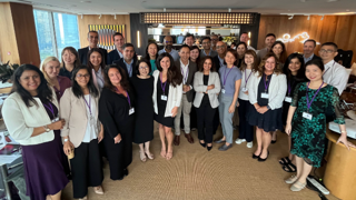 A photo of the attendees of the Singapore roundtable