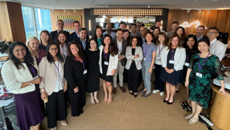 A photo of the attendees of the Singapore roundtable