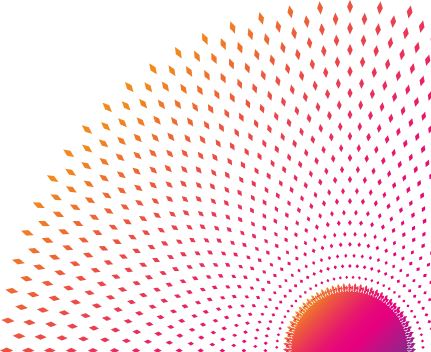 Orange Pink Gradient Sun