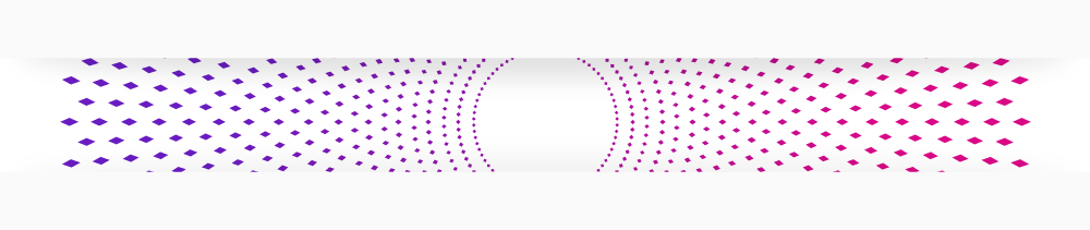purple to pink gradient graphic with circle in the centre