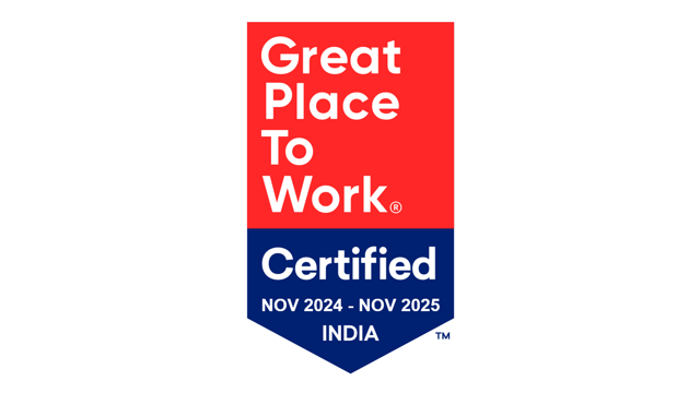 Great Place To Work Certified India logo
