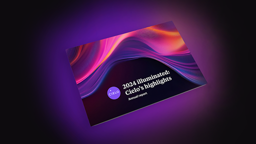 Report cover of Cielo's 2024 annual report