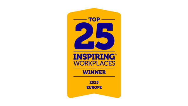 Top 25 Inspiring Workplaces Winner - Europe