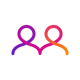 Icon of two people